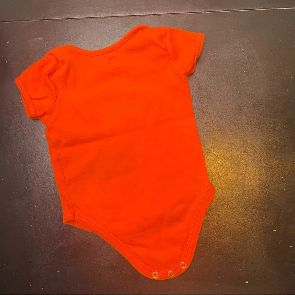 NFL Broncos Baby Bodysuit Duo in Orange and White